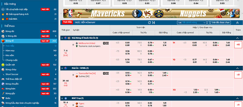 Kinh nghiệm chơi cá cược bóng rổ tại nhà cái Tf88